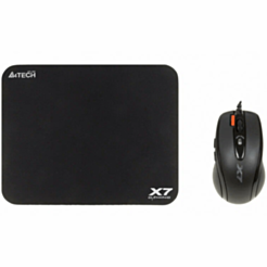 Gaming mouse + Pad A4Tech X-7120 X7 USB Black