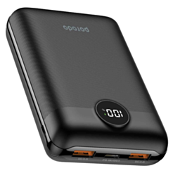 Porodo Powerbank Super Compact 20000mAh PD 20W QC3.0 Black / PD-PBFCH007-BK  