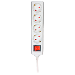 Удлинитель Voltam 1.5 m VP-04 4 Way Germany Type Power Strip