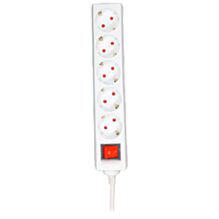 Удлинитель Voltam 1.5 m VP-07 5 Way Germany Type Power Strip