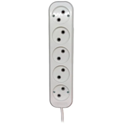 Uzadıcı Voltam 1.5 m VP-19 5 Way Holland Type Power Strip Without Switch