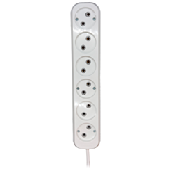 Удлинитель Voltam 3 m VP-23 6 Way Holland Type Power Strip Without Switch	