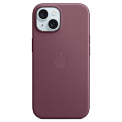 Qoruyucu örtük iPhone 15 FineWoven W/MagSafe Mulberry MT3E3ZM/A