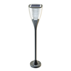 Smart solar path lights - tornado black SLRT-0780