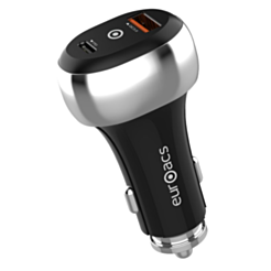 Euroacs Car Charger 38W PD USB-A/USB-C / EU-MC423 