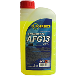 Антифриз Eurofreeze AFG 13 (-35) 1Л (жёлтый)