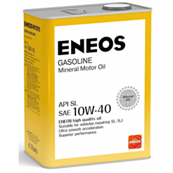 Моторное масло Eneos Gasoline Mineral 10W-40 1л