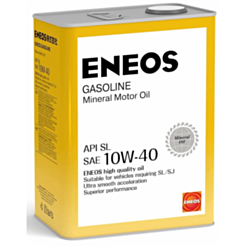 Моторное масло Eneos Gasoline Mineral 10W-40 4л