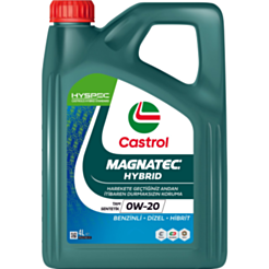 Масло моторное Castrol Magnetec 0W20 Hybrid 4 л