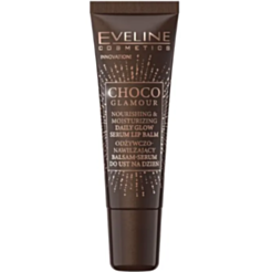 Dodaq balzamı Eveline Choco Glamour qidalandırıcı və nəmləndirici 12 ml 5903416059202