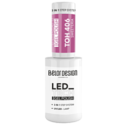 Гель-лак для ногтей BelorDesign Led Tech 406 / 4810156054019