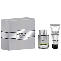 Kişi parfümü Explorer Platinum EDP 60 ml + Gel Douche 100 ml 3386460139175