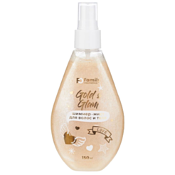 Шиммер-мист для тела Family Cosmetics Gold&Glam 150 мл 4630056267353