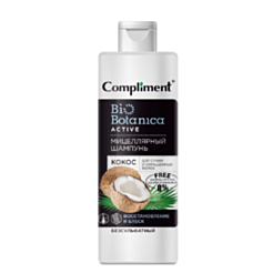 Şampun Compliment Biobotanica sulfatsız kokos 380ml 4620018879342