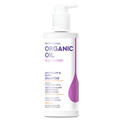 Şampun Fito Organic Oil sarılığı neytrallaşdıran və parlaq saçlar üçün arqan yağı 240ml 4610117625865