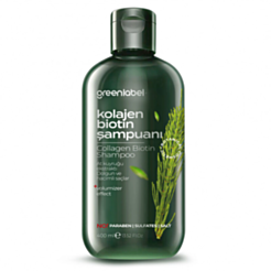 Şampun Greenlabel biotin və kollagen at quyruğu 400ml 8683079720059