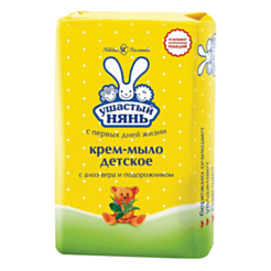 Uşaq üçün krem sabun Ушастый нянь Aloe 90 GR 4600697101996