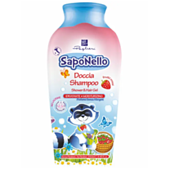 Детский шампунь-гель для душа Felce Azzurra Saponello клубника 250 ml 8001280013461