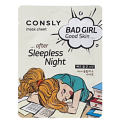 Üz maskası Consly Bad Girl Good Skin After Sleepless Night 23ml 8809446655162