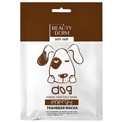 Parça üz maskası Beauty Derm Animal Dog Energy 25 ML 4820185221498