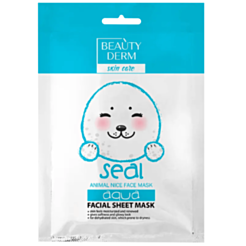 Parça üz maskası Beauty Derm Animal Suiti 25 ML 4820185221603