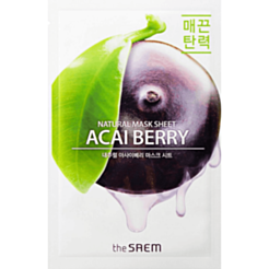 Üz maskası The Saem Acai 21 ml 8806164159002