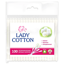 Палочки ватные Lady Cotton 100 шт. 4820048487351