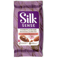 Universal nəm salfet Ola! Silk Sense Badam südü 15 əd 4630038000770