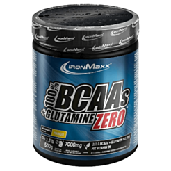  IronMaxx 100% Bcaa+ Glutamine Zero 500g box Mango