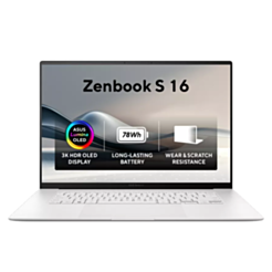 Notbuk Asus Zenbook S16 OLED UM5606WA-RK220W (90NB13M2-M00CJ0)