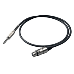 Proel BULK200LU3  6.3 mm mono jack - XLR female / 3 м