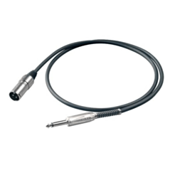 Proel BULK220LU10 6.3 mm mono jack - XLR male / 10 m