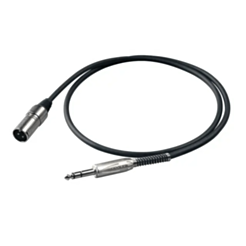 Proel BULK230LU3 6.3 mm stereo jack - XLR male / 3 m