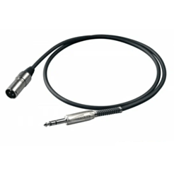 Proel BULK230LU5 6.3 mm stereo jack - XLR male / 5 м