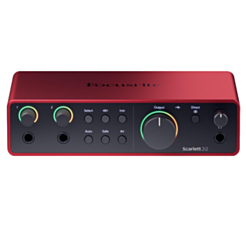 Звуковая карта Focusrite Scarlett Solo 4th Gen