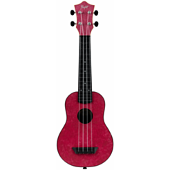 Ukulele Flight TUS65 Ruby Travel Soprano 