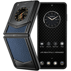 Vertu Ironflip Gentleman Blue Calf (CIF-N-003-HT-A-LH-EU)