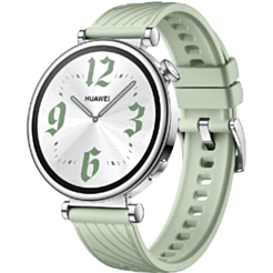 HUAWEI Watch GT 4 41 mm Avrora Silver W\Green Fluoroelastomer 55020CER