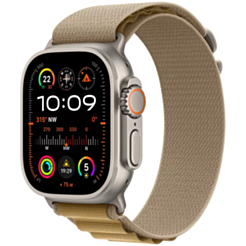 Apple Watch Ultra 2 Cellular 49mm Natural W/Tan Alpine Loop M / MX4F3RB/A