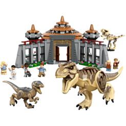 LEGO Jurassic World Visitor Center: T. rex & Raptor Attack 76961