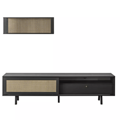 Gala Rattan Dark TV stend 