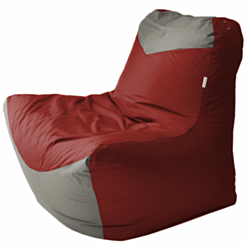 Пуф Pouffe Klassik DKL105 Bordo, серый