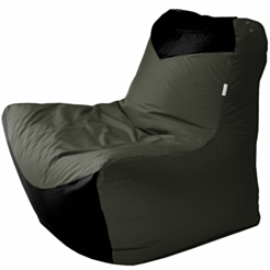 Пуф Pouffe Klassik DKL115 Серый, чёрный