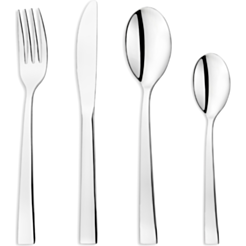 Çəngəl qaşıq bıçaq dəsti Schafer Sheen cutlery set-silver21 8699131821428