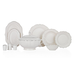 Serviz dəsti Schafer Selina Dinner set Platin02 60 parça 8699131813584