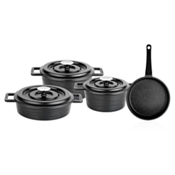 Набор кастрюль Schafer Pro Cast Iron 7 предметов 8699131849651