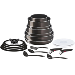 Набор кастрюль TEFAL Ingenio Titanium 2X XL Intense Maxi Set 19 предметов