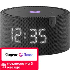 Yandex Station Mini Plus Watch Black / YNDX-00020BL