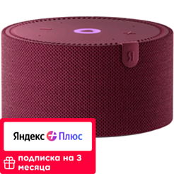 Yandex Station Mini Plus Red / YNDX-00021