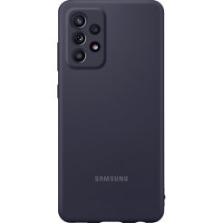 Samsung A52 Silicone Cover Black Ef-Pa525Tbegru